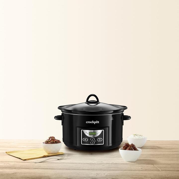 Actual product image Crockpot SCCR507 SlowCooker 4.7L zwart