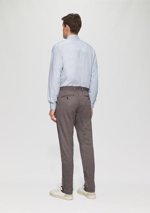Image du produit S.Oliver Hemd Tailored Fit: Elastisches Baumwollhemd mit Strukturmuster (44)
