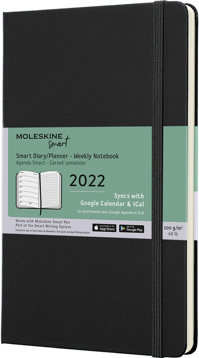 Image du produit Moleskine Smart Writing Calender (De part et d'autre, Couverture rigide, Allemand)
