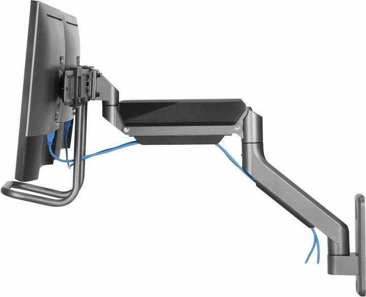 Image du produit Gembird Régulateur de vitesse sur deux moniteurs pour montage sur ścianie od 17 do 32inch obciążenie do 8 kg (Mur, 32", 8 kg)