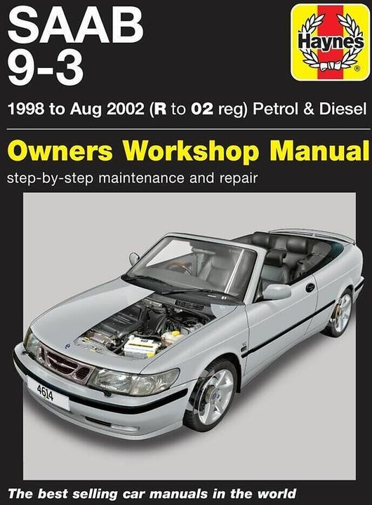 Produktbild Saab 9-3 Petrol and Diesel Service and Repair Manual (Englisch, Haynes Publishing, 2015)