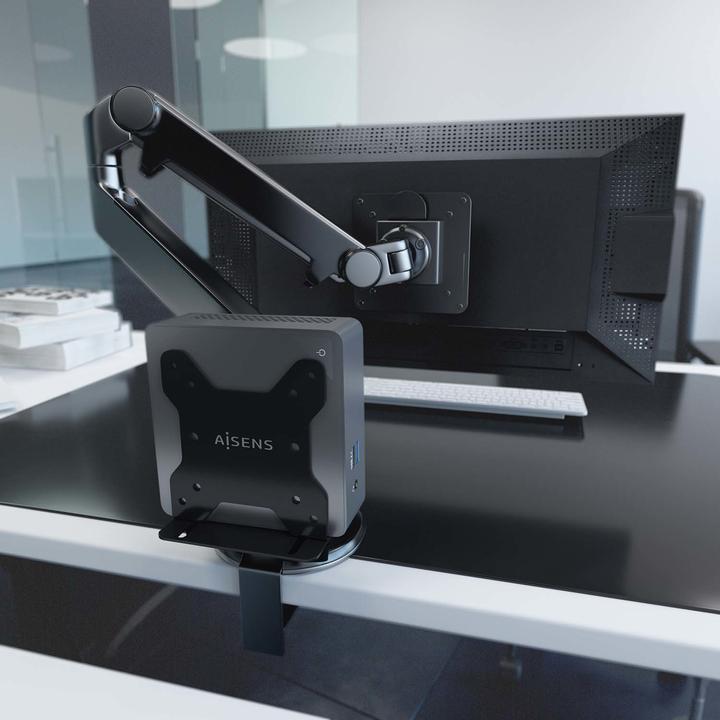 Produktbild Aisens Soporte Mini PC Muy Versatil Negro