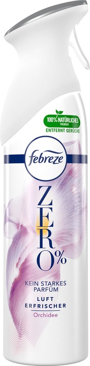 Actual product image Febreze ZERO%