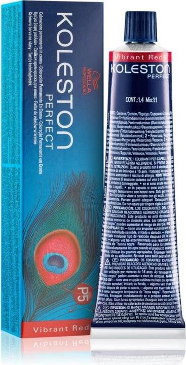Image du produit Wella Koleston Perfect Rouge vif (5/5 brun clair acajou acajou)
