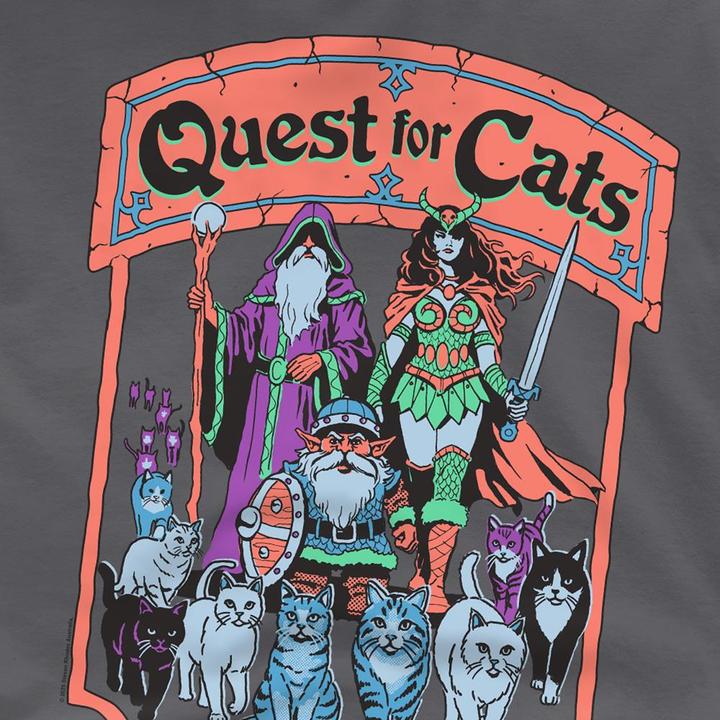 Produktbild Steven Rhodes Quest For Cats TShirt (L)