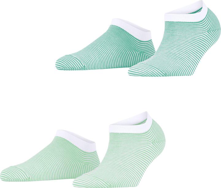 Produktbild Esprit Fine Stripe 2-Pack Baumwollsneakersocken (2er Pack, 39 - 42)