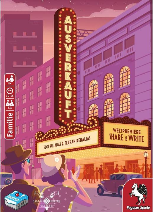 Immagine prodotto Pegasus Esaurito (Tedesco, 1 - 6 Giocatori)