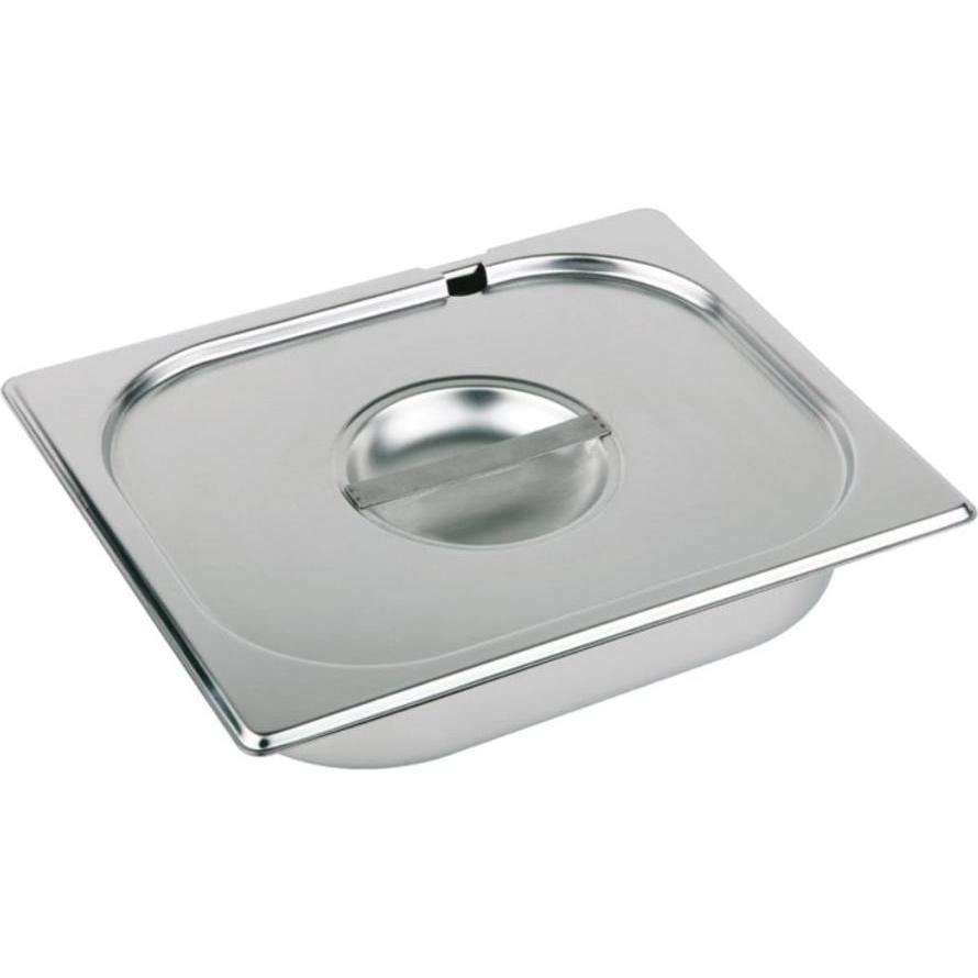 Assheuer + Pott APS / Deckel,,, mit Giffmulde undöffelaussparung, Vorratsbehälter, Silber