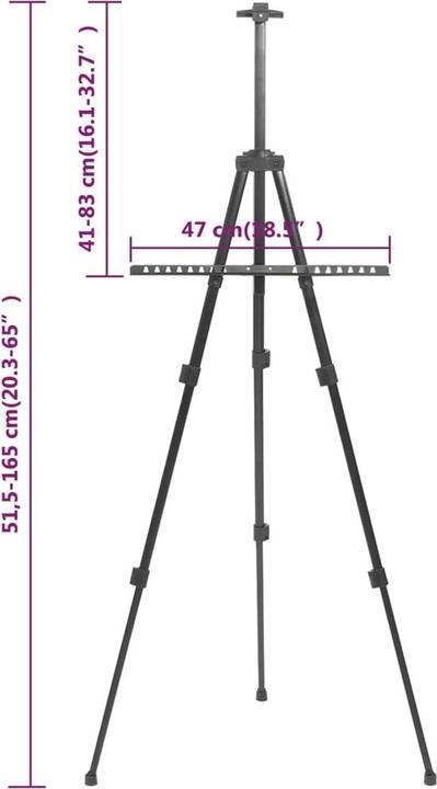 Actual product image vidaXL Staffelei