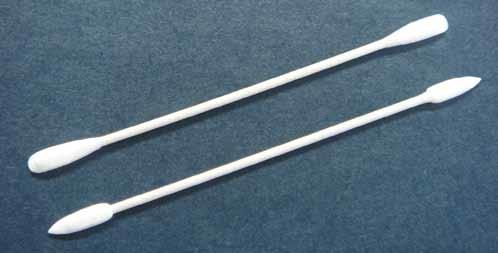 Actual product image Tamiya Cotton swab round flat (50 pcs.)