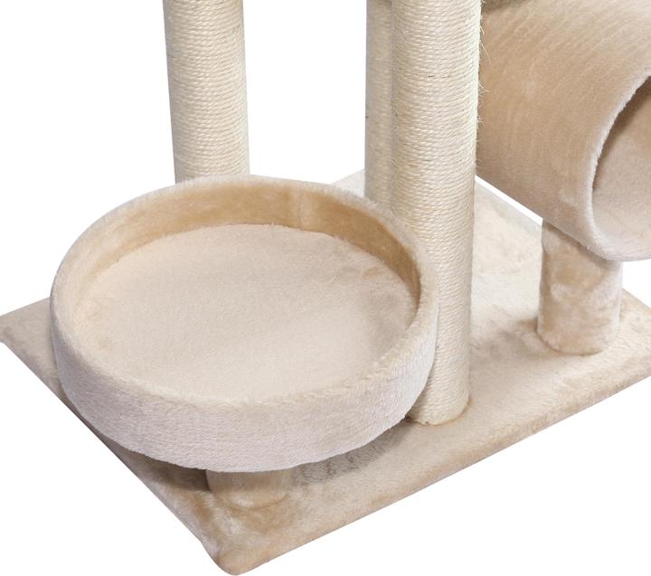 Actual product image PawHut Climbing tree (105 cm, Beige)