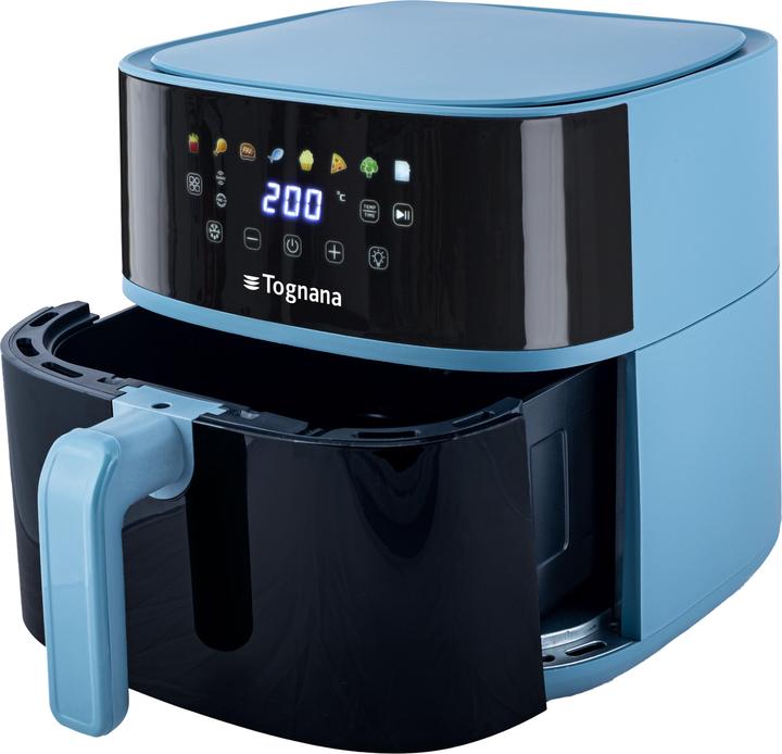 Actual product image Tognana Iridea Air Fryer 8 L Plastic Steel Sugar Paper