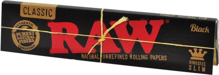 RAW Black Papers King Size Slim Extra Fine