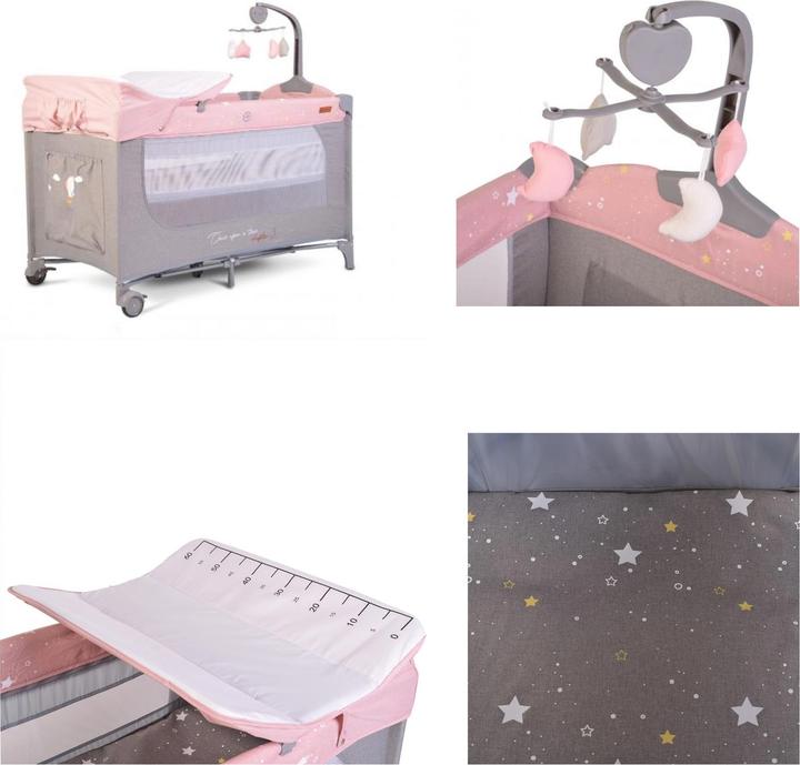 Produktbild Cangaroo Reisebett Once upon a time (60 x 120 cm)