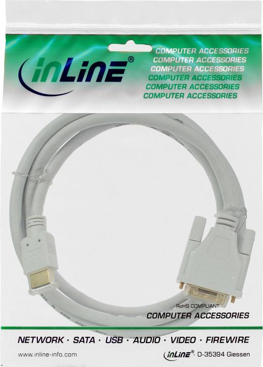 Produktbild InLine HDMI (Typ A) — DVI (5 m, HDMI)