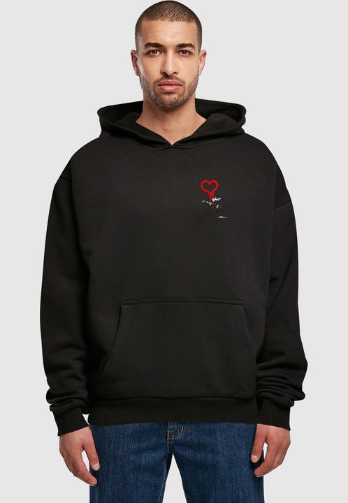 Produktbild Merchcode Banksy - Love Rat Ultra Heavy Hoody - 192751 (L, M)
