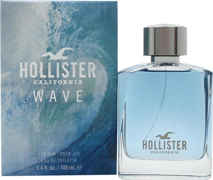 Actual product image Hollister Wave for Him Eau de Toilette 100ml Spray (Eau de toilette, 100 ml)