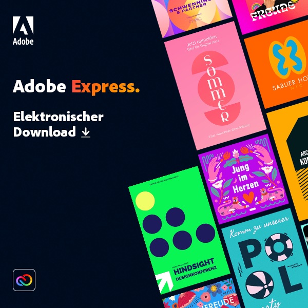 Produktbild Adobe Express Premium (1 User, 12 Monate)