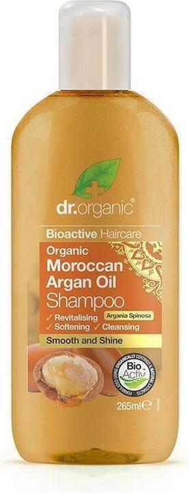 Actual product image Dr. Organic ARGÁN champú de aceite 265 ml (Liquid shampoo, 265 ml)