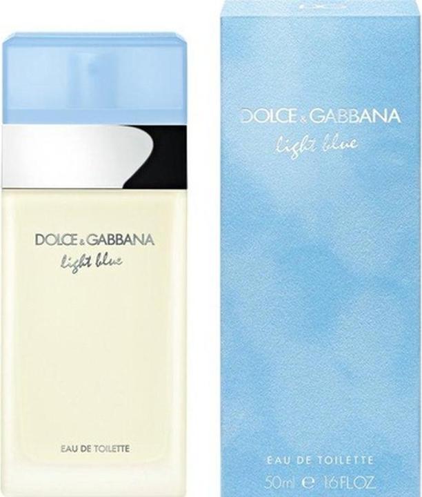Actual product image Dolce & Gabbana Light blue (Eau de toilette, 50 ml)