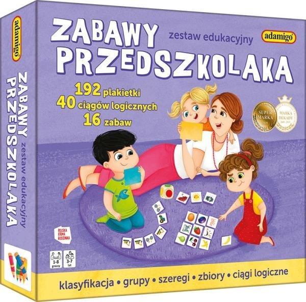 Actual product image Adamigo Zabawy przedszkolaka 07578 (1 - 8 Players)
