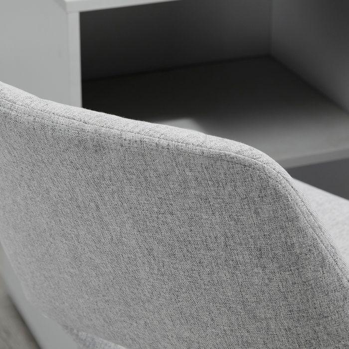 Image du produit Homcom Chaise pivotante