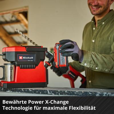 Productafbeelding Einhell Snoerloos koffiezetapparaat " TE-CF 18 Li-Solo " Incl. roestvrijstalen beker
