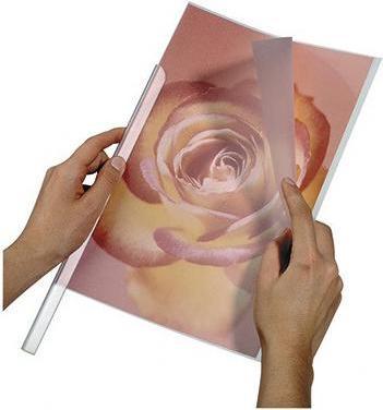Produktbild Durable KLEMMSCHIENENHÜLLE 1 Pg. Ã 50 Stück 293919 (A4, 50x)