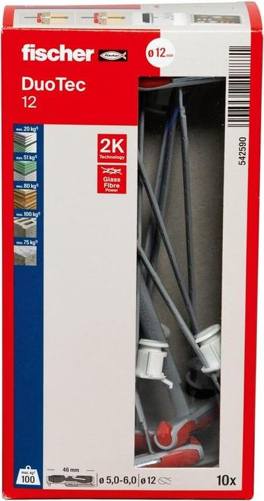 Immagine prodotto Fischer DuoTec 12 (1 pz.)