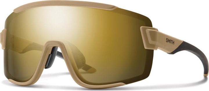 Actual product image Smith Wildcat ChromaPop S3(VLT 15%) + S0(VLT 90%) (matt safari, Black Gold)
