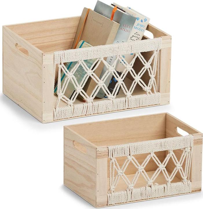 Image du produit Zeller Present boîte de rangement (35 x 25 x 18 cm, 16 l)