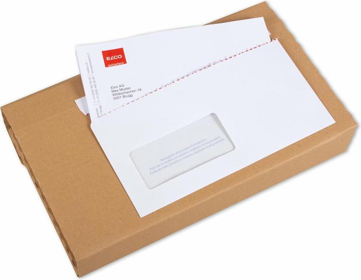 Produktbild Elco Dokumententasche aus Papier C5/6 Fenster links, 250 Stück (C5/6, 250 Stück)