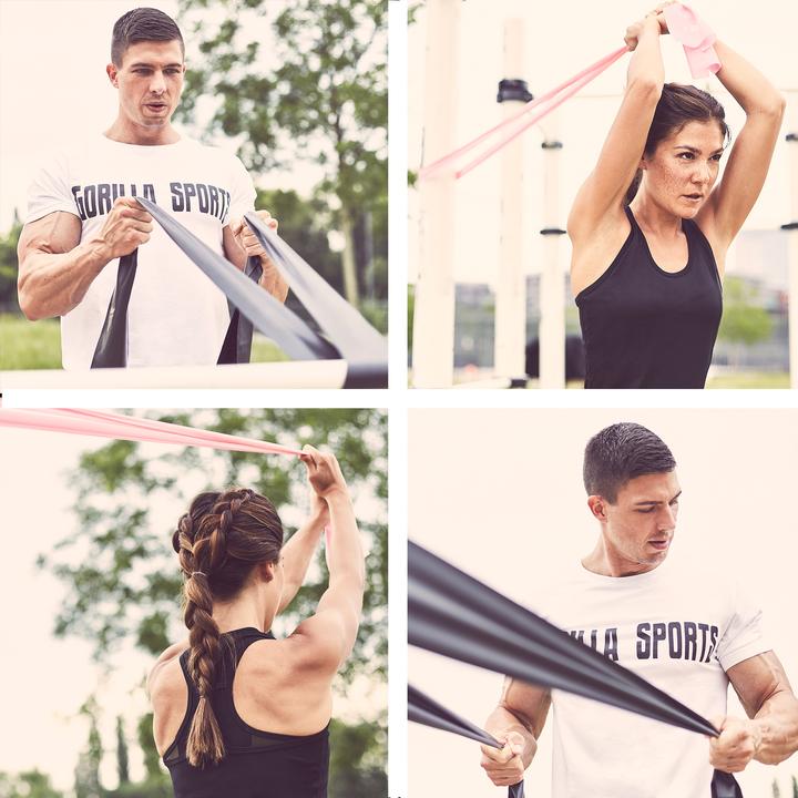 Image du produit Gorilla Sports Latex Fitnessband (2 m, Extra fort)