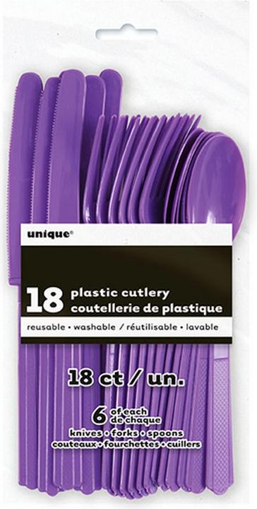 Produktbild Unique Party GeschirrSet 18teilig (6 Stk., Löffel)