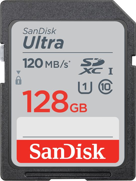 Productafbeelding SANDISK Ultra (128 GB, SDXC, U1, UHS-I)