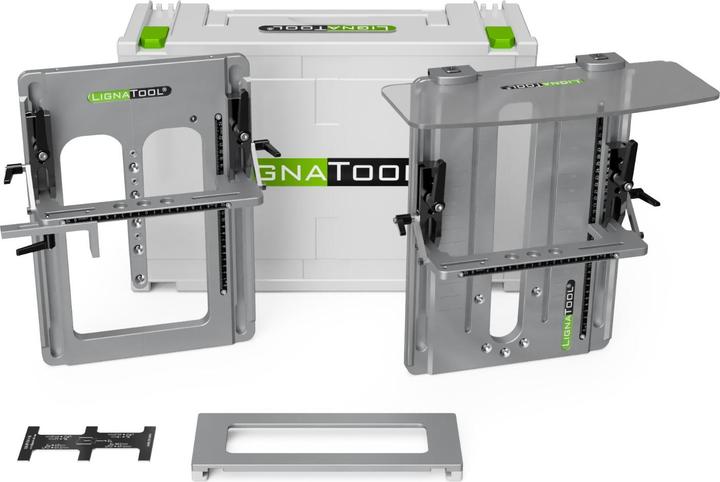 Lignatool LTA1146 LT045PR Schwalbenschwanz-Fräsvorrichtungsset Profi-Paket