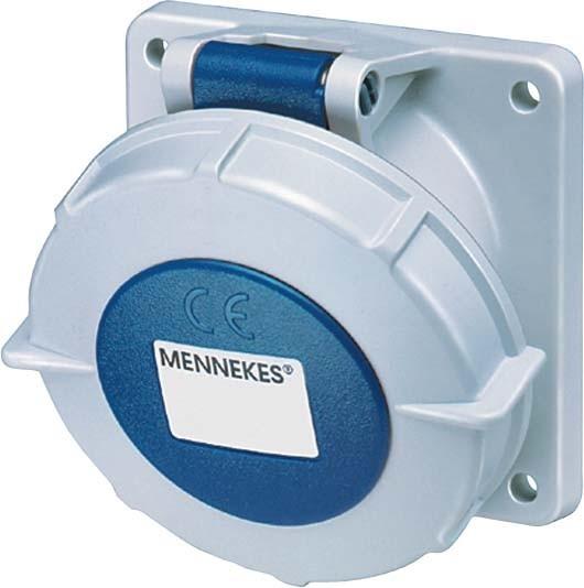 Produktbild Mennekes MEN 1168 16A3P 6H230V Anbaudose TwinCONTACT IP67