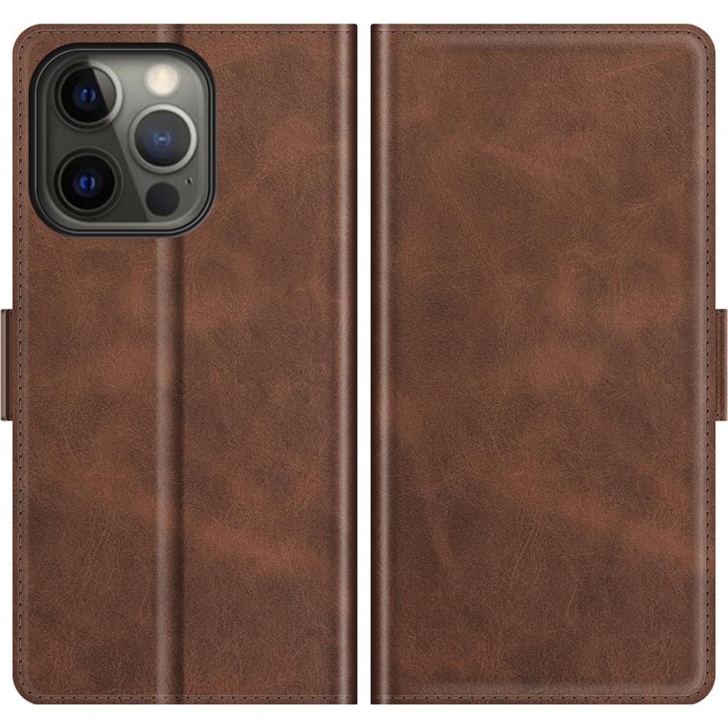Thumbnail - Screenguard Apple iPhone 13 Pro CardLounge Lederhülle (Apple iPhone 13 Pro), Smartphone Hülle, Braun
