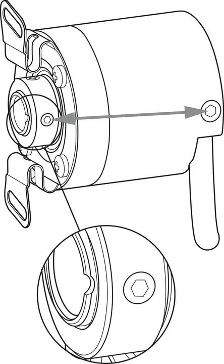 Actual product image Sick Rotary encoder