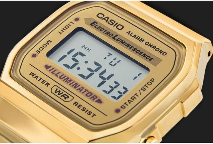 Actual product image Casio Vintage A168wg-9ef (Digital watch, 36.30 mm)