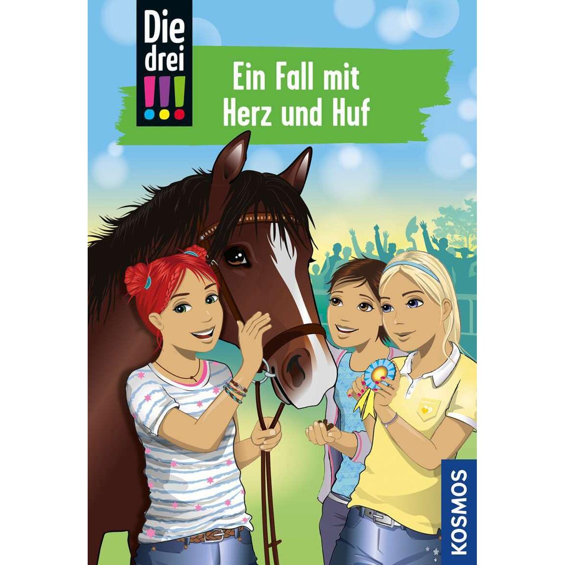 Die drei!!!, 85, Ein Fall mit Herz und Huf, Kinderbücher von Kirsten Vogel