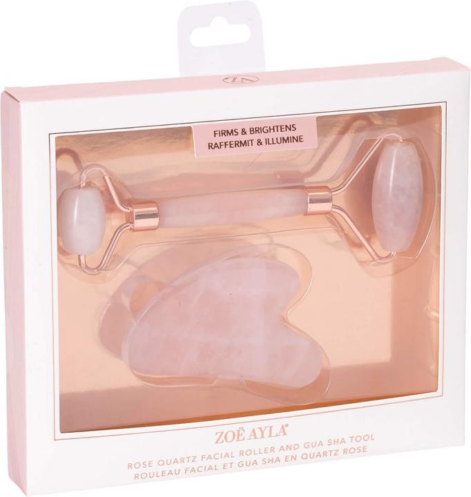 Actual product image Zoë Ayla Gua Sha and Roller Set