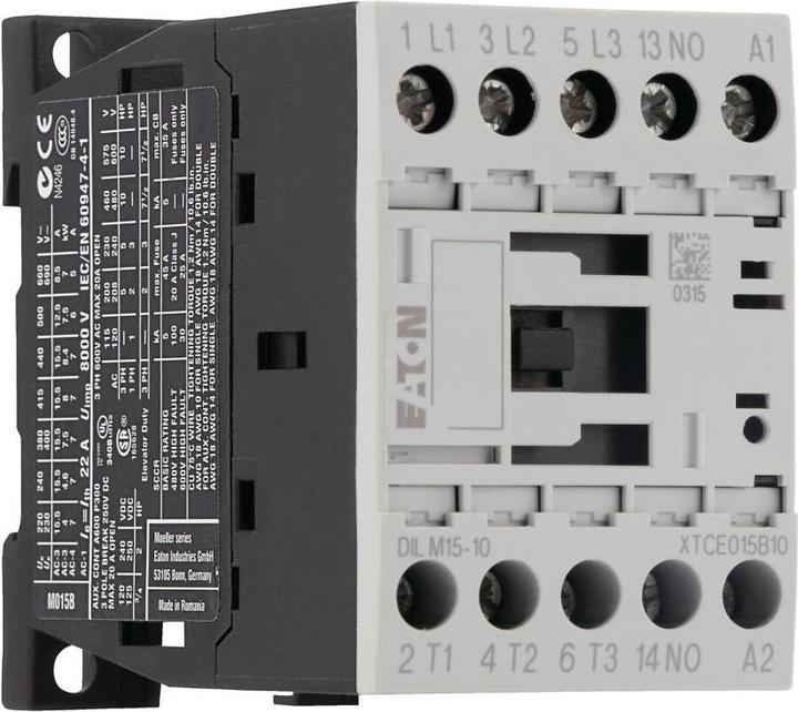 Actual product image Eaton Electric GmbH Power contactor 7.5kW/400V AC 230V DILM15-10230V