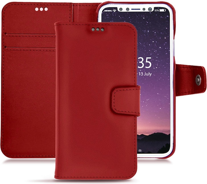 Produktbild Noreve Lederschutzhülle Wallet (Apple iPhone XS)