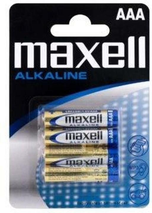 Actual product image Maxell Alkali-Mangan-Batterie 723671 AAA LR03 1,5 V (12 Stück) (12 pcs., AAA)