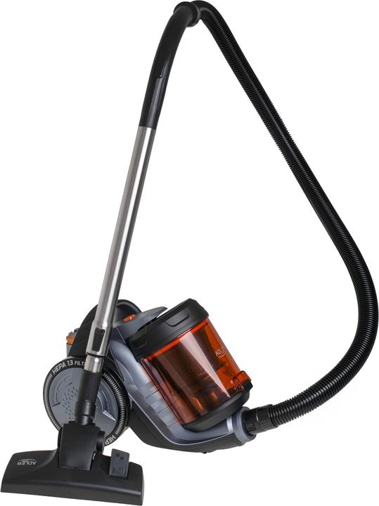 Actual product image Adler Cyclone Vacuum Cleaner | AD 7065 | Bagless | Power 700 W | Dust capacity 1.6 L | Black/Red