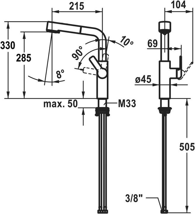 Produktbild KWC Armaturen Domo E