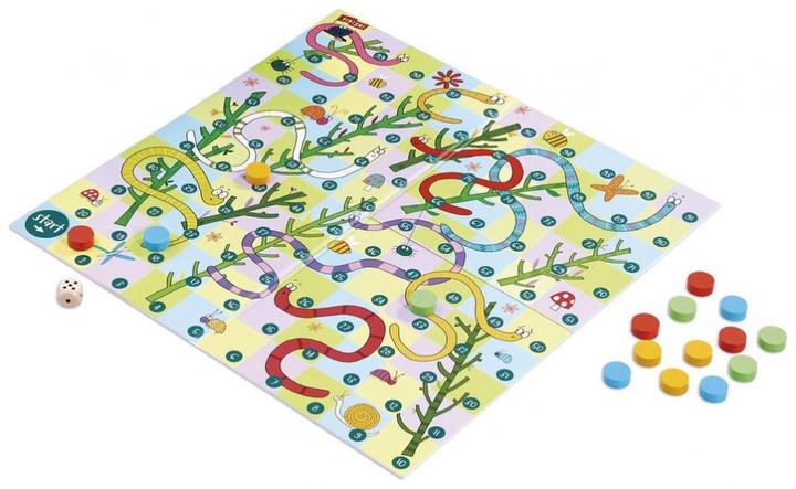 Image du produit Gibsons G9013 Snakes & Ladders et Ludo (Anglais)