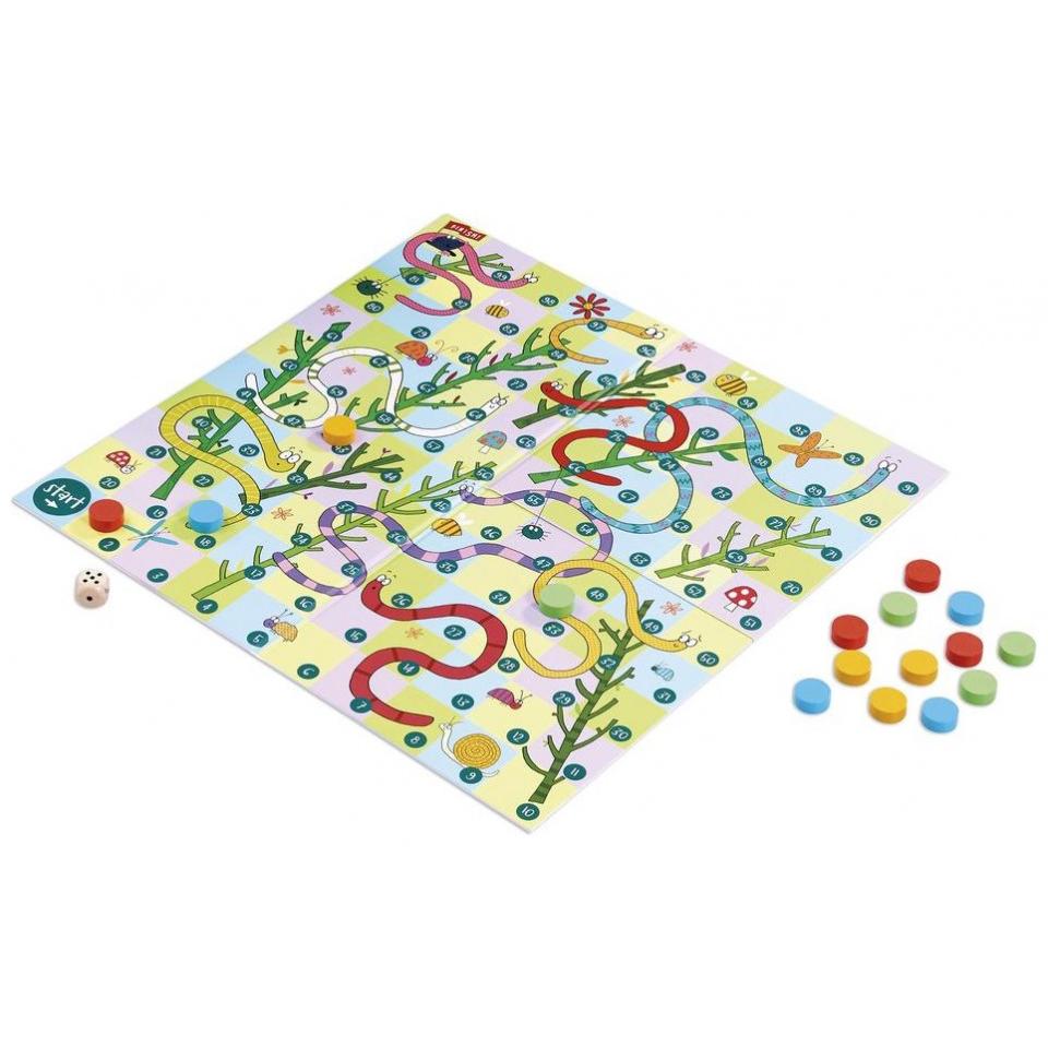 Thumbnail - Gibsons G9013 Snakes & Ladders and Ludo (Englisch)