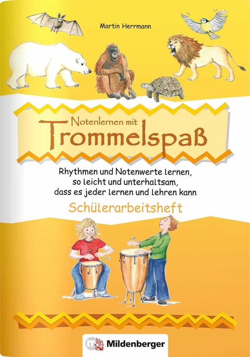 Actual product image Notenlernen mit Trommelspass (German, Martin Herrmann, 2019)